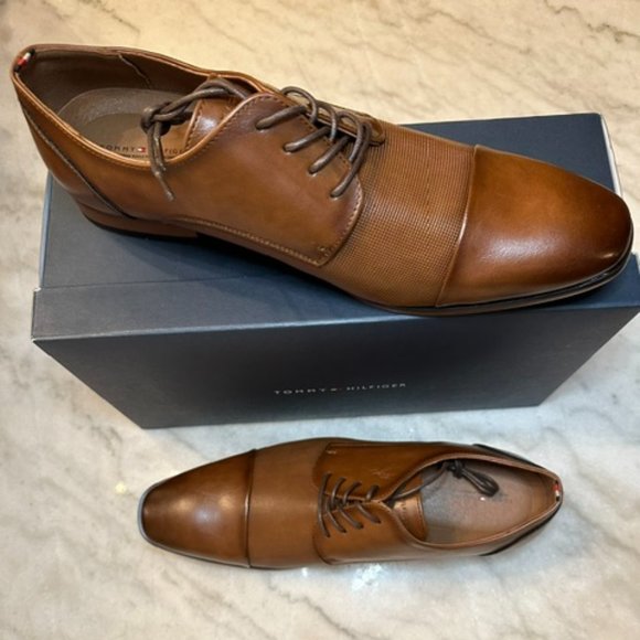 Tommy Hilfiger Men\'s Sheldon Lace Up Dress Oxfords in SIZE 13 MEDIUM main image 7